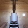 Баня-бочка «Квадро» 2,40×3 м